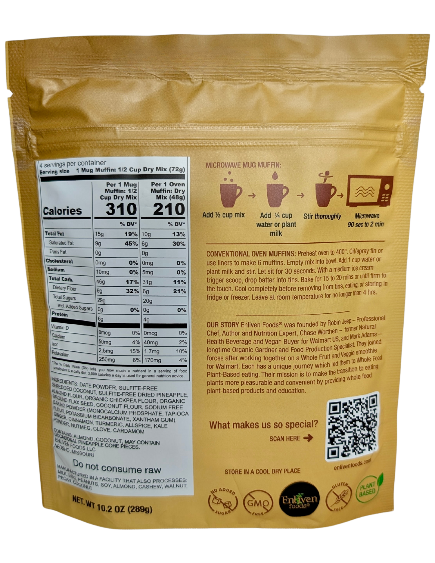 Island Chai Spice, 4 Meals (Mug Muffin Meals)