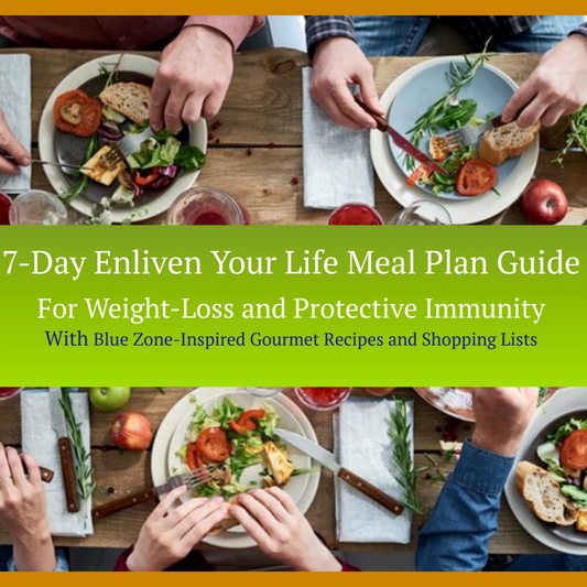 7-Day Meal Plan for Weight Loss and Protective Immunity Ebook