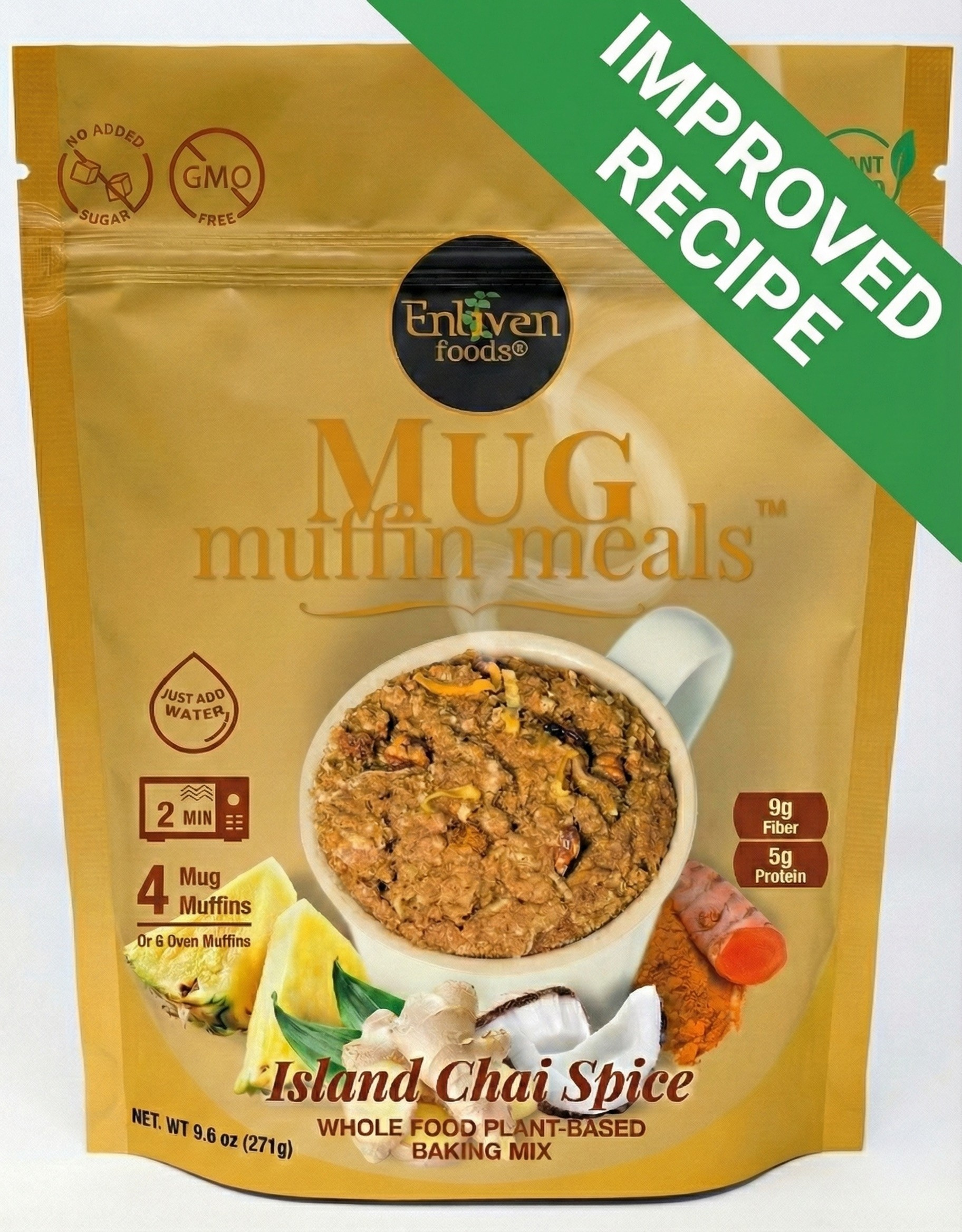 IMPROVED RECIPE! Island Chai Spice (4 Mug Muffin Meals)