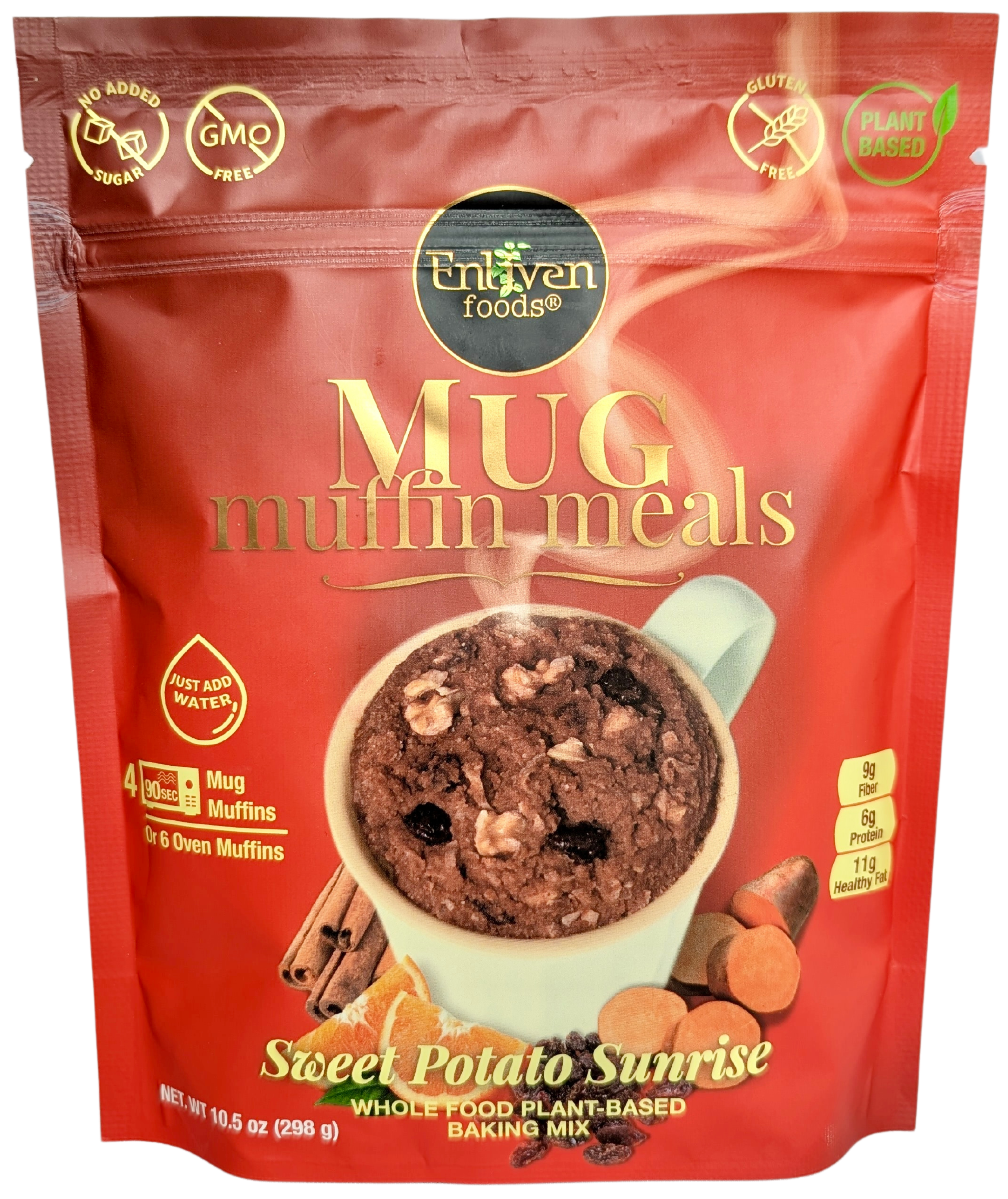 Sweet Potato Sunrise 4 Meals (Mug Muffin Meals)