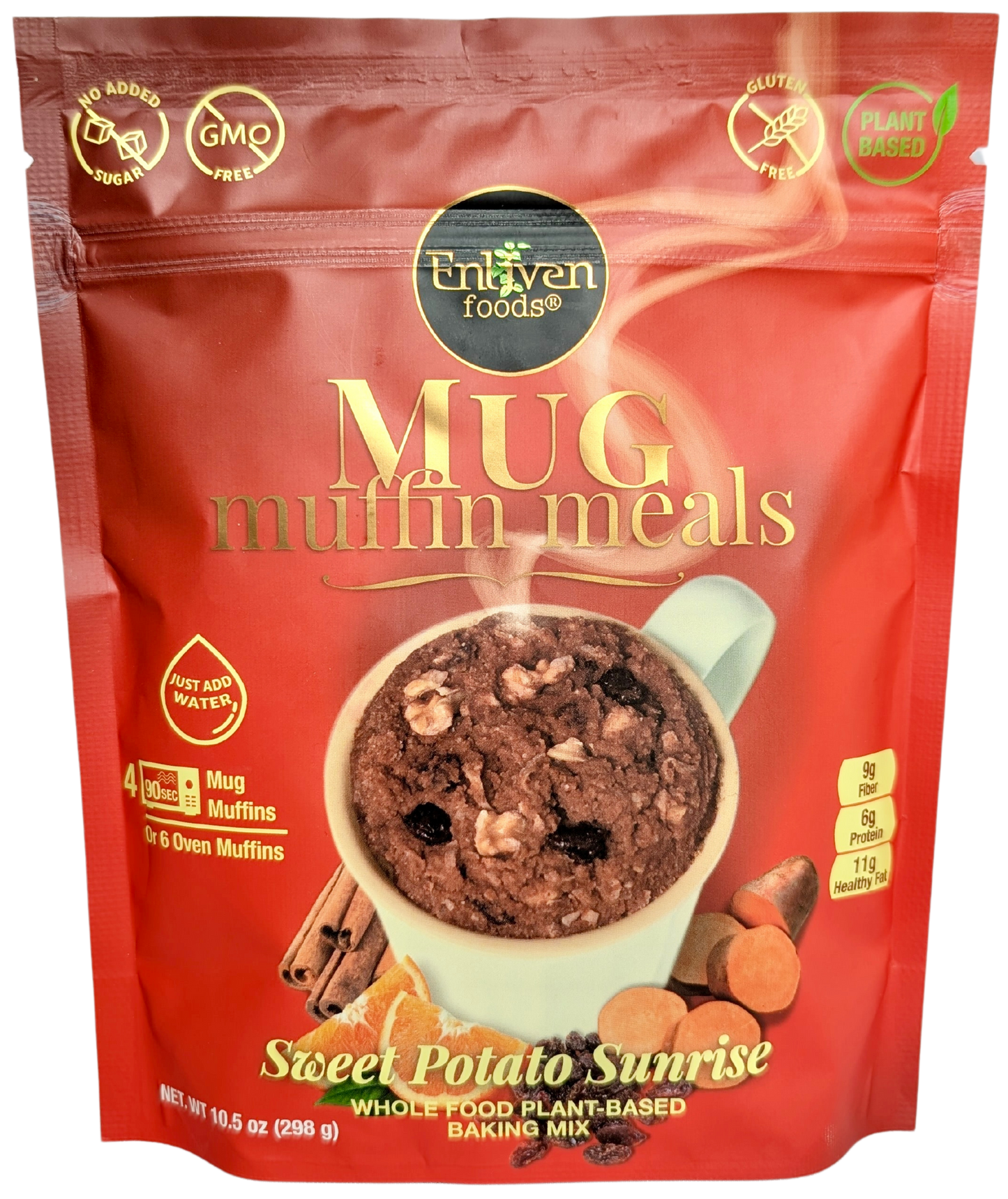 Sweet Potato Sunrise 4 Meals (Mug Muffin Meals)