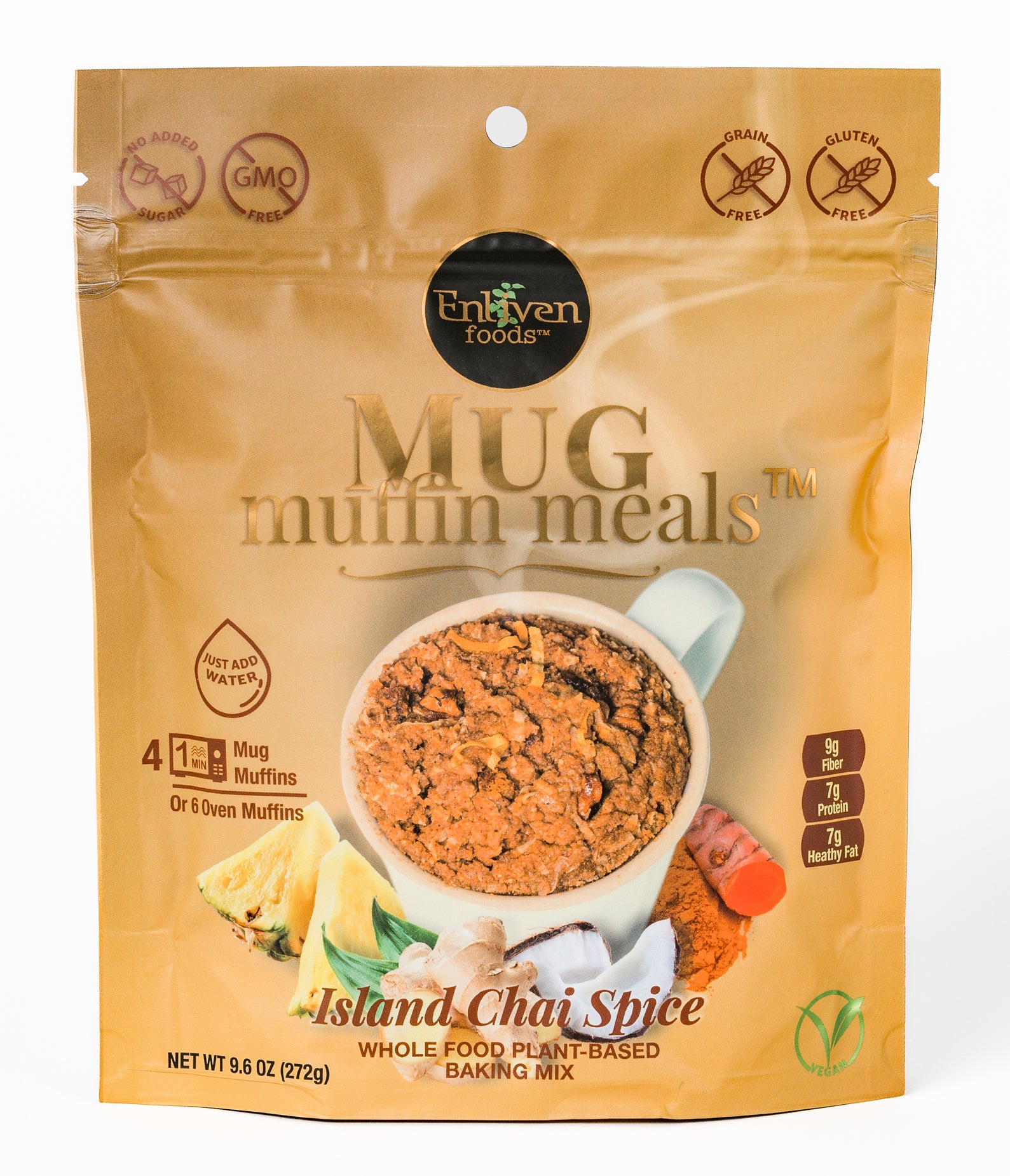 Island Chai Spice Mug Muffin Meals