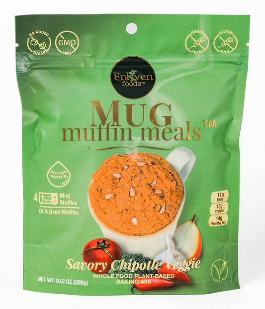 Savory Chipotle Veggie Mug Muffin Meals